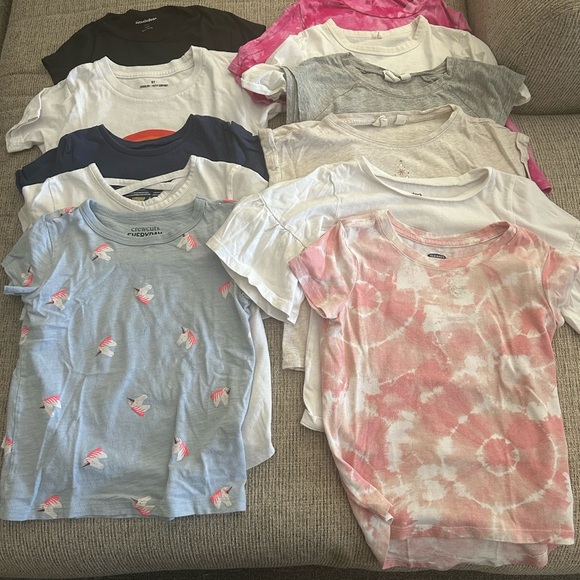 Other - Girls' Assorted Color T-Shirts - Pack of 11 size 4/5